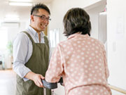 【のまる江別文京台】利用者様が何か困っていないか、お声がけしていくことで信頼関係も深まります。
