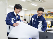 新人の方に対しても年齢の近い先輩社員が指導を担当するので、緊張することも多くはありません。少しずつ業務を覚えていただければと思っています。