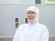 洋生製造課リーダー 遠藤恵美子