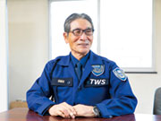 警備スタッフ 佐藤俊治(77歳)