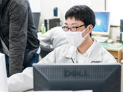 【社風】全社員は20名ほど。中小企業だからこそ、歯車の1つではなく、社員1人ひとりに役割が与えられており、新人にも会社全体で目をかけていきやすい環境です。