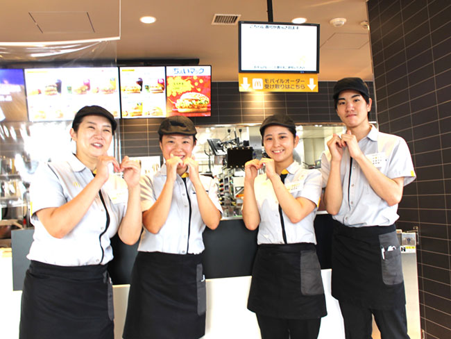 マクドナルド ハンバーガー店での販売 キッチン ヨーカドー店のアルバイト バイト求人情報 シゴトガイド